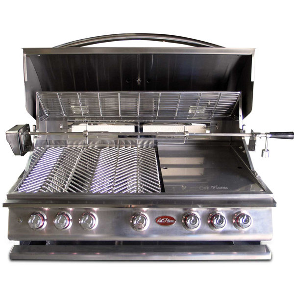 5-Burner Built-In Propane Gas Grill by Cal Flame