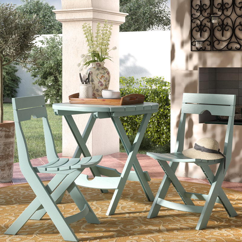Andover Mills Quebec 3 Piece Bistro Set Reviews Wayfair Quebec 3 Piece Bistro Set