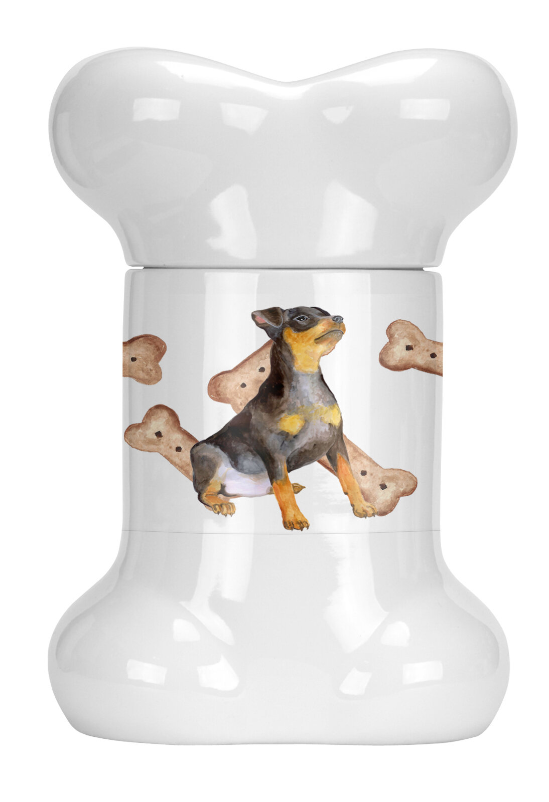 dog shaped treat jar