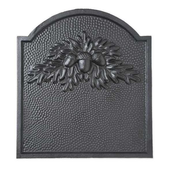 Oak Leaf Fireback by Plow & Hearth