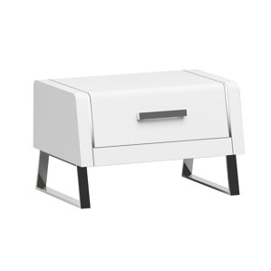 Bahamas 1 Drawer Nightstand by Whiteline Imports