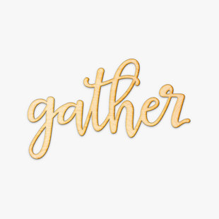 Modern Contemporary Peace Sign Wall Decor Allmodern Gather Wood Sign Wall Decor