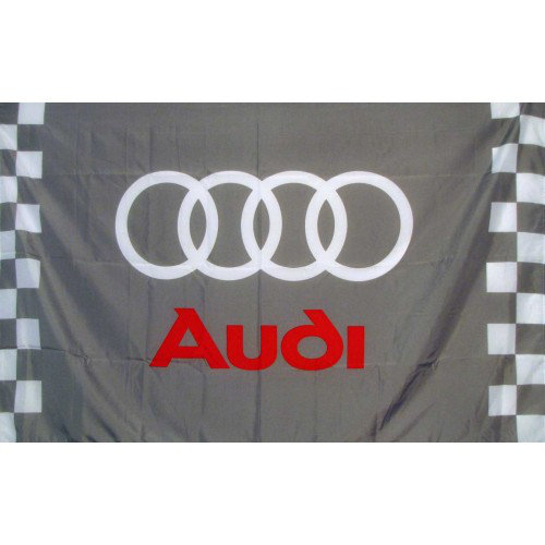 Audi Checkered Polyester 3 x 5 ft. Flag by NeoPlex