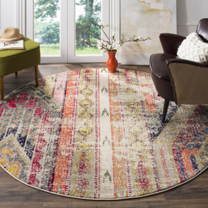 Elston Abstract Multicolor Area Rug