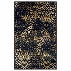 Goshen Navy Blue/Beige Area Rug