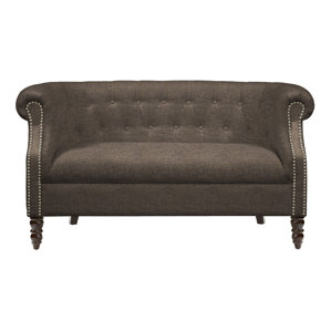 Three Posts Huntingdon Chesterfield Loveseat Three Posts Huntingdon Chesterfield Loveseat
