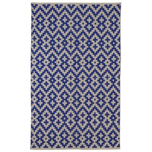 Zen Samsara Cotton Indigo/Natural Area Rug