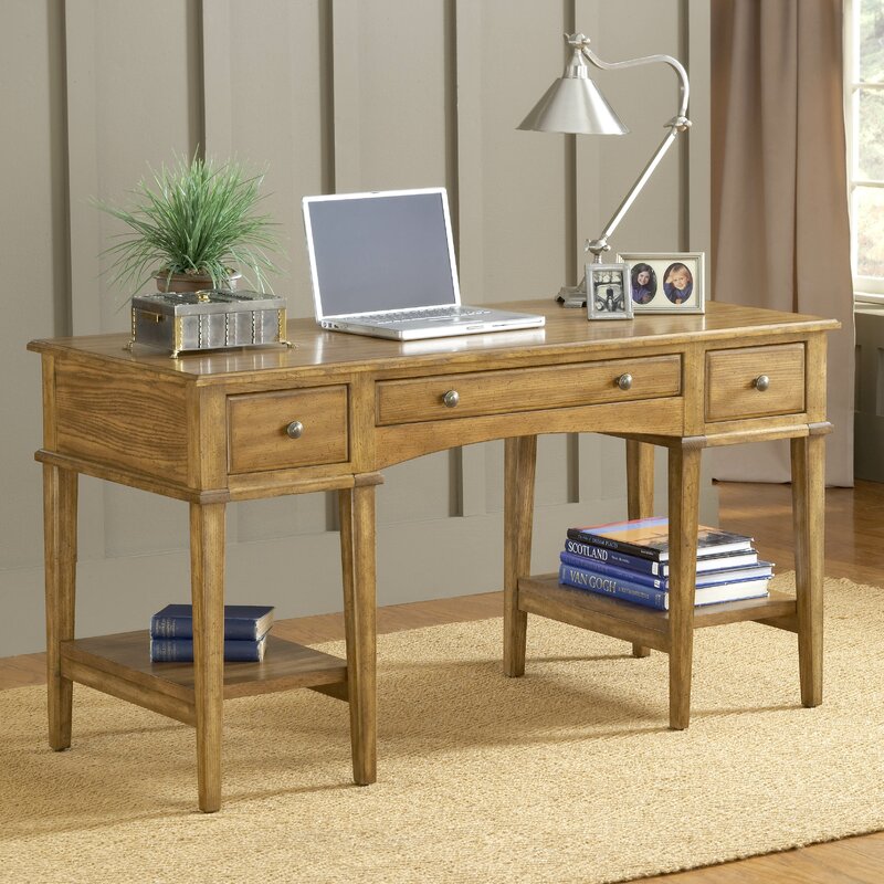 Birch Lane™ Heritage Fergusan Solid Wood Writing Desk & Reviews | Wayfair