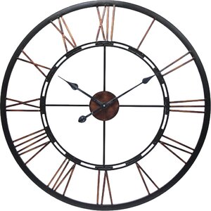 Drew Oversized Metal Wall Clock