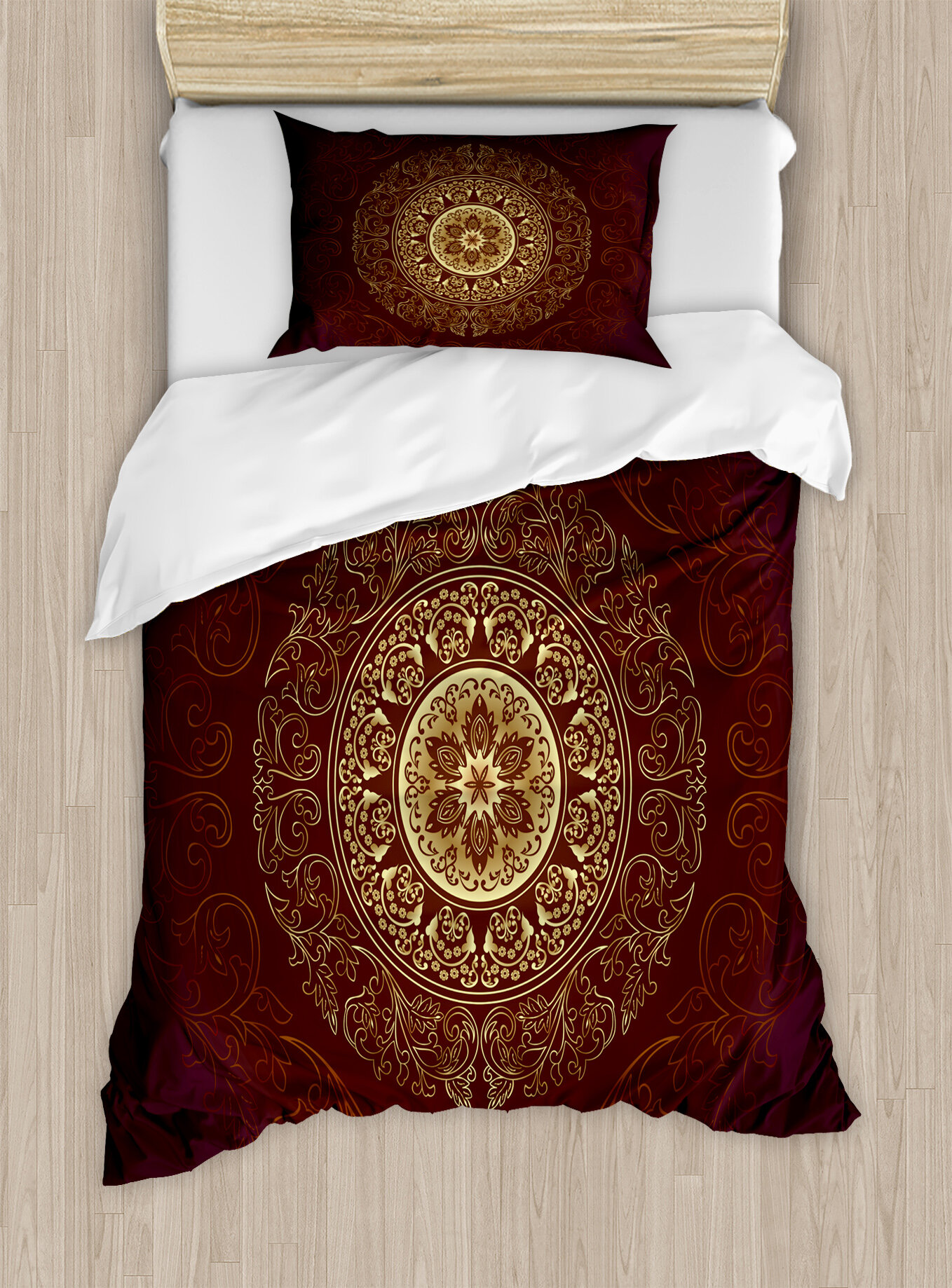 East Urban Home Mandala Ethnic Indian Universe Icon Asian