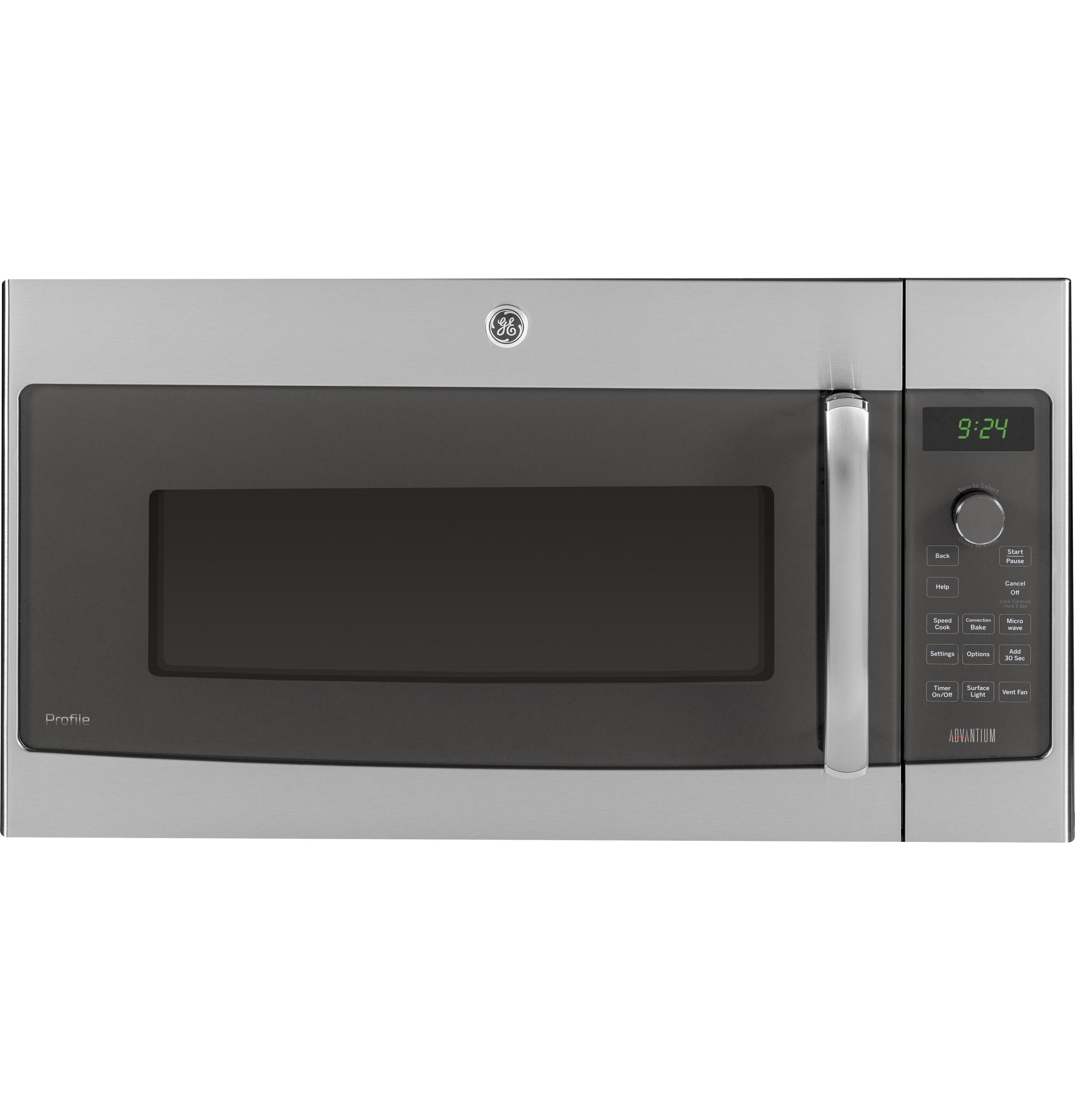 Ge Profile 30 1 7 Cu Ft Over The Range Convection Microwave