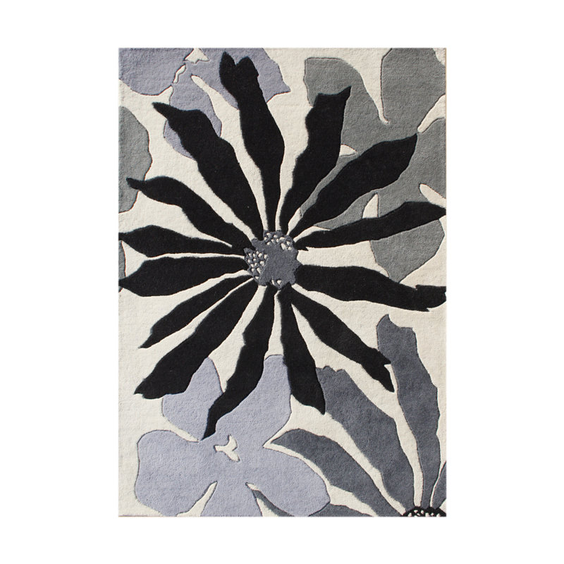 New Zealand Handmade White Sand Area Rug