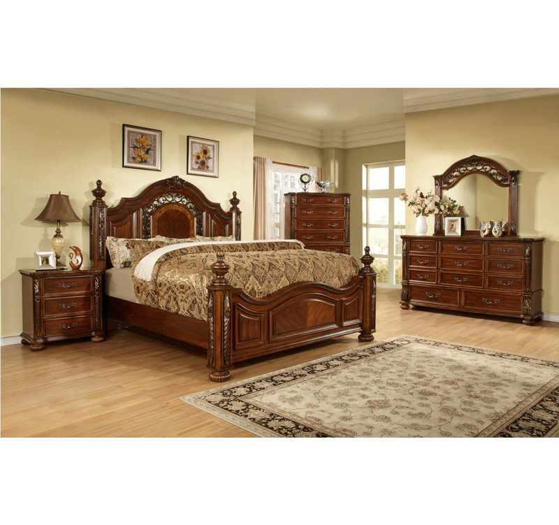 Astoria Grand Brandon Standard 5 Piece Bedroom Set ...