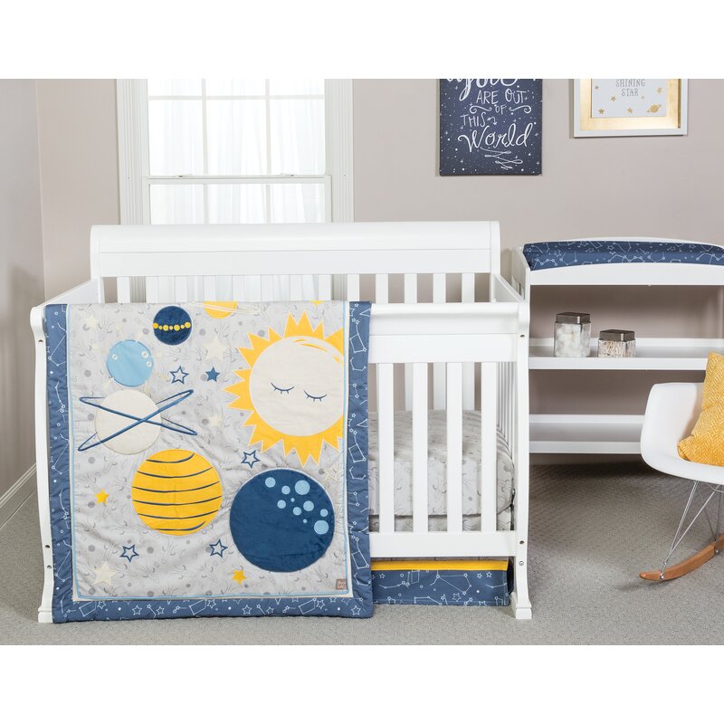 Tunnell 3 Piece Crib Bedding Set Reviews Birch Lane