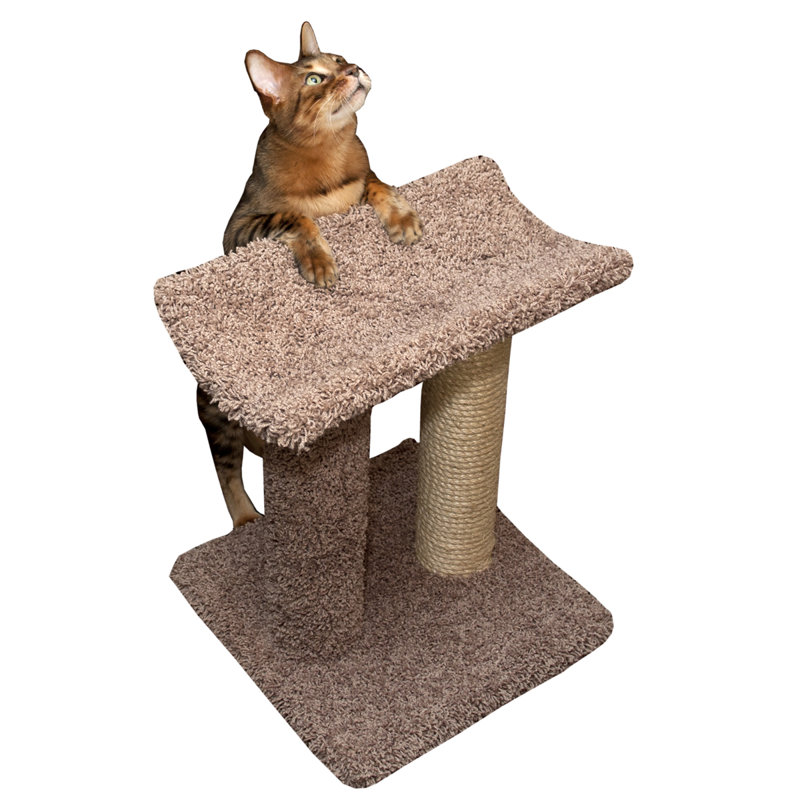 New Cat Condos 18" Premier Sisal Rope Cat Scratching Post & Reviews Wayfair