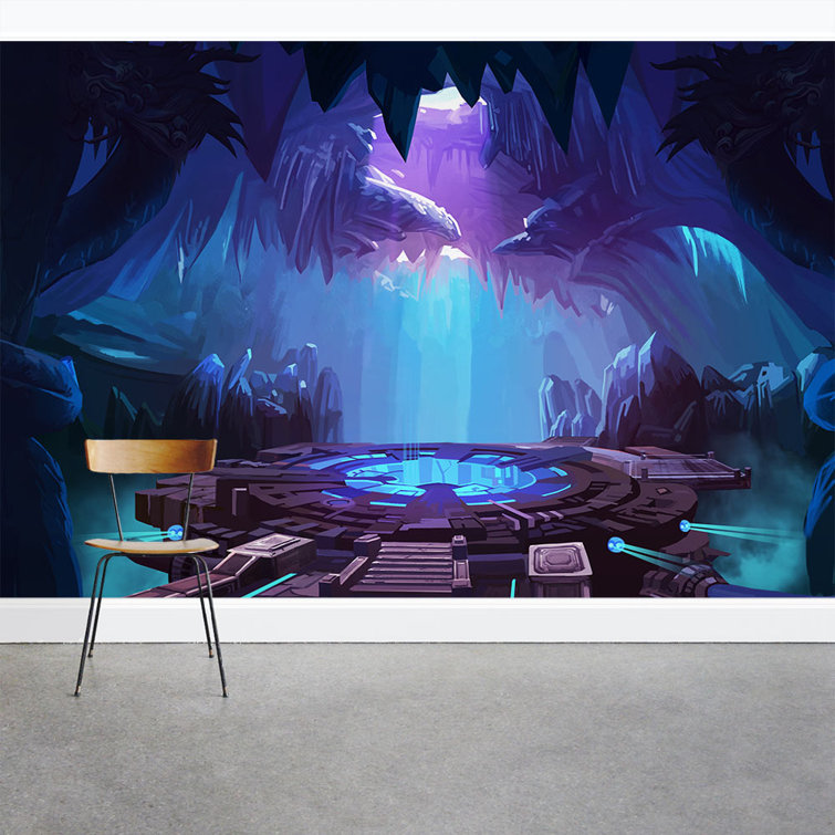 B9vjnqngecdxxm Looking for the best wallpapers? https www wayfair com decor pillows pdp wallums wall decor sci fi dungeon 8 x 144 3 piece wall mural set wwdr1209 html