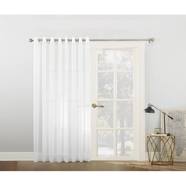 Sliding Door Curtains | Wayfair