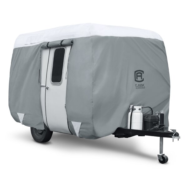 OverDrive PolyPro3 Molded Fiberglass Travel Trailer RV Cover by Classic Accessories
