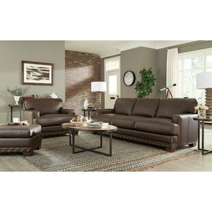 Winslow Leather Configurable Living Room Set by Craftmaster