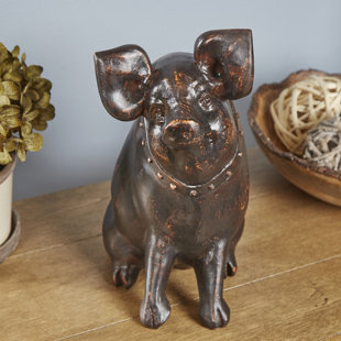 Kitchen Pig Decor Wayfair Oney Portly Pig Decor
