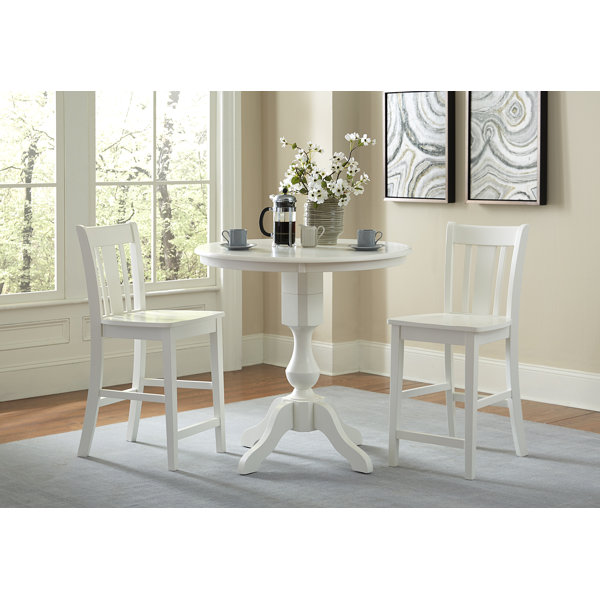 Round Farmhouse Table Set Wayfair,8th Std Drawing