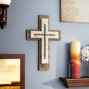 Cross Decor Wayfair Weathered Wood Cross Wall Décor