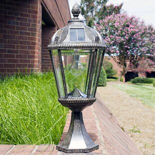 Details about   2-Pack Solar LED Post Light Lamp Yard Driveway Fence Outdoor Pillar Lights
