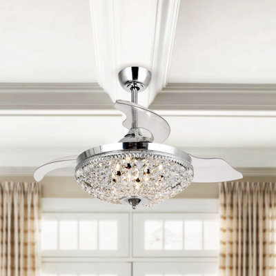 Glam Indoor Ceiling Fans You'll Love in 2020 | Wayfair