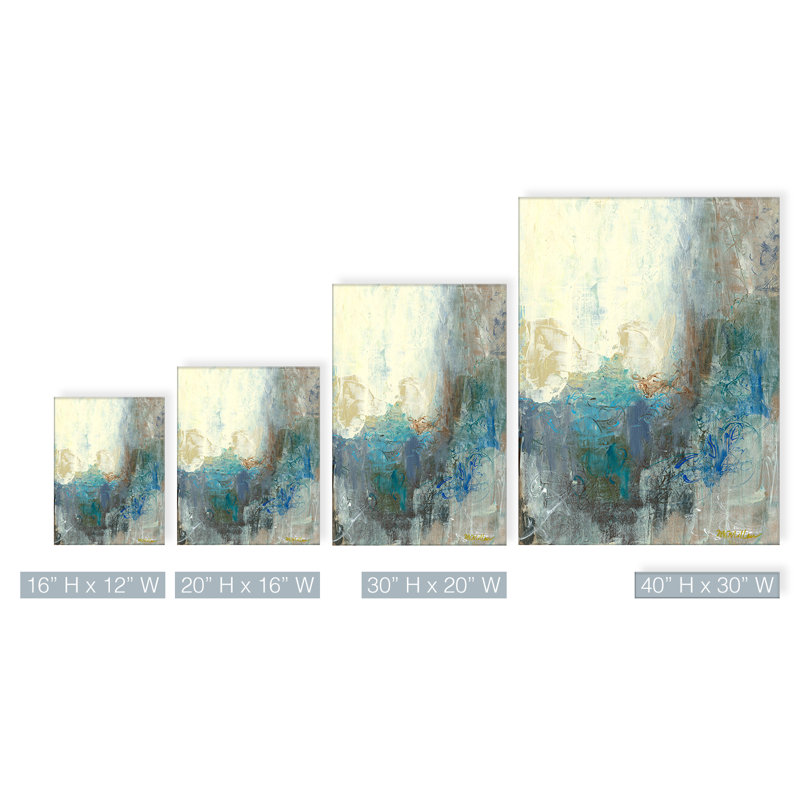 Wrought Studio Looking Outside Wrapped Canvas Oil Painting