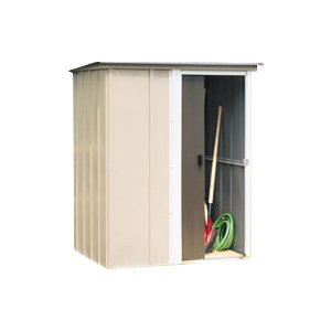 Brent 5 ft. W x 4 ft. D Metal Vertical Tool Shed