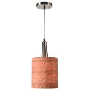 Mustin Cork 1-Light Mini Pendant