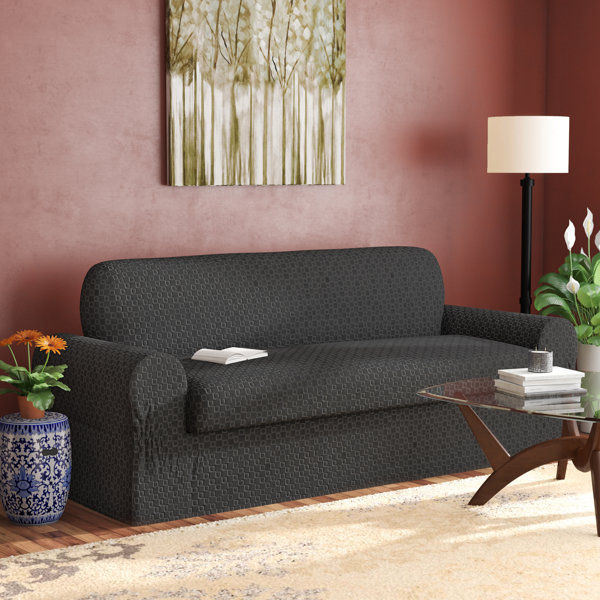 Box Cushion Sofa Slipcover By Darby Home Co