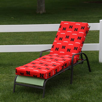 College Covers Ncaa West Virginia Indoor Outdoor Chaise Lounge Cushion Wayfair
