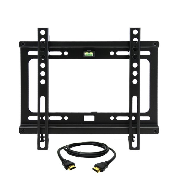Fixed Wall Mount For 17'' - 42'' Plasma / LCD / LED Screens By MegaMounts
