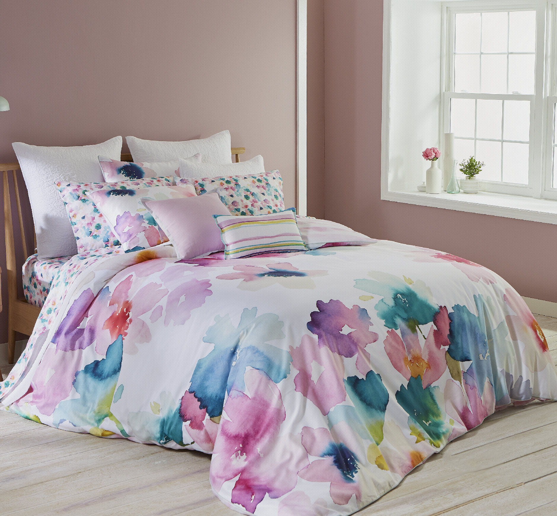 Bluebellgray Sanna 100 Cotton Bedding Set Reviews Wayfair