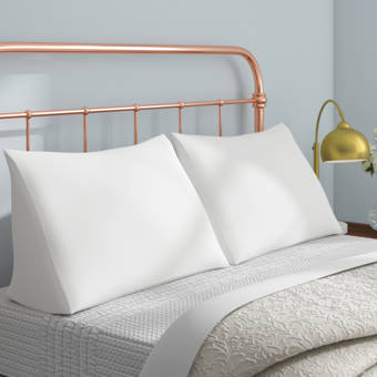 Alwyn Home Reading Wedge Medium Down And Feathers King Bed Pillow