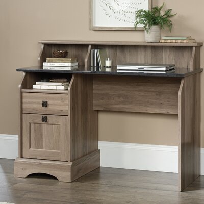 persephone secretary desk with hutch ebern designs