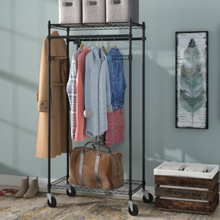 348 W Heavy Duty Garment Rack