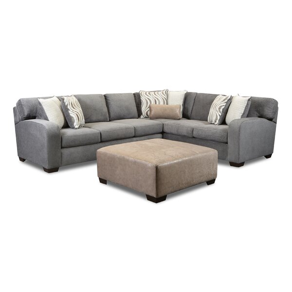 Thale Right Hand Facing Sectional With Ottoman By Ebern Designs