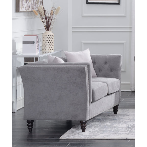 Perfect Brands Schmucker Living Room Chesterfield Loveseat Find the Best Savings on