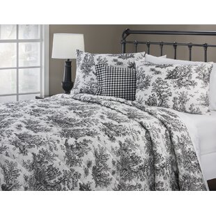 Black Toile Bedding You Ll Love In 2020 Wayfair