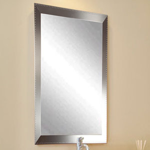 Grand Hotel Powder Room Design Bathroom/Vanity Wall Mirror