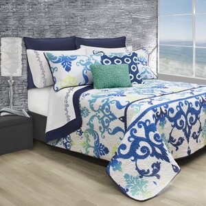 Sparks 3 Piece Full/Queen Coverlet Set