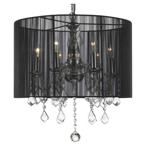 6-Light Drum Chandelier