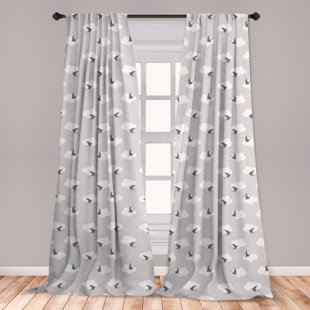 Slate Grey Curtains Wayfair