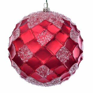 Black Red Christmas Ornaments You Ll Love In 2020 Wayfair
