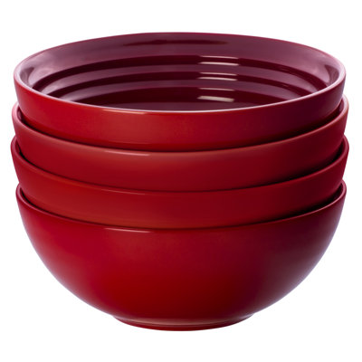 Le Creuset 22 oz Cereal  Soup Bowl Le Creuset Color Cerise
