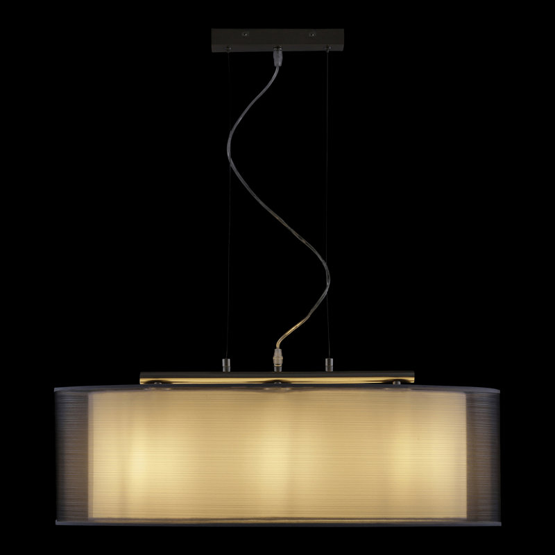 Zipcode Design Trommel-Pendelleuchte 3-flammig Elanna & Bewertungen