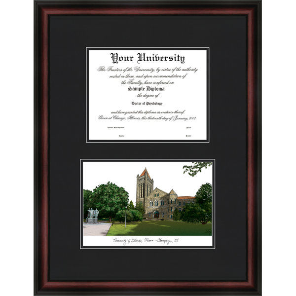NCAA Diplomate Diploma Picture Frame by Campus Images