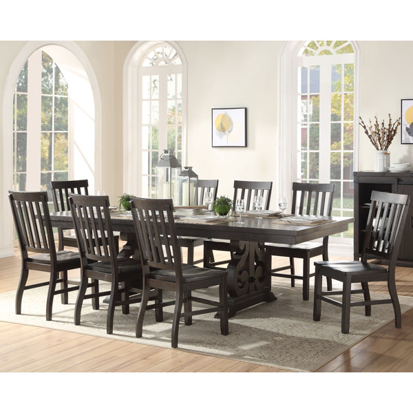 Oswin 9 Piece Extendable Dining Set By Andrew Home Studio Cool